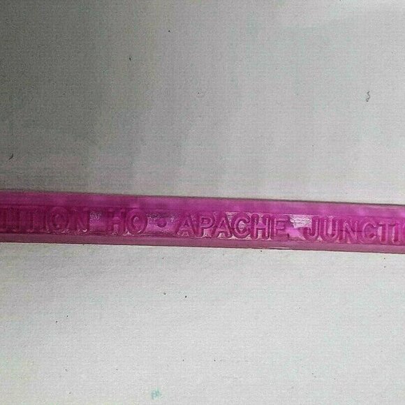 Lost Dutchman Swizzle stick Drink stirrer cocktail Pick Superstition Ho neon - Picture 3 of 5